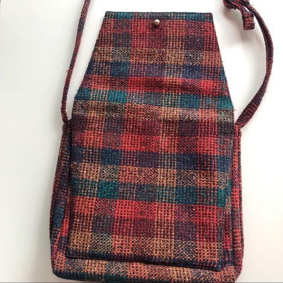 Bags Vintage Plaid Wool Purse Or Bag Poshmark